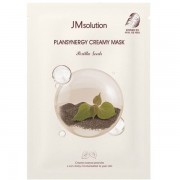 Тканевая маска для сияния кожи с семенами периллы JMsolution Plansynergy Creamy Mask Perilla Seeds 30 мл